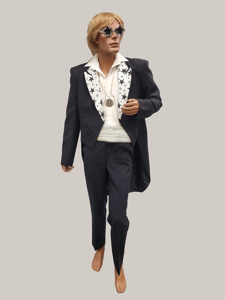 Elton John inspired musician costume to hire in Sydney.