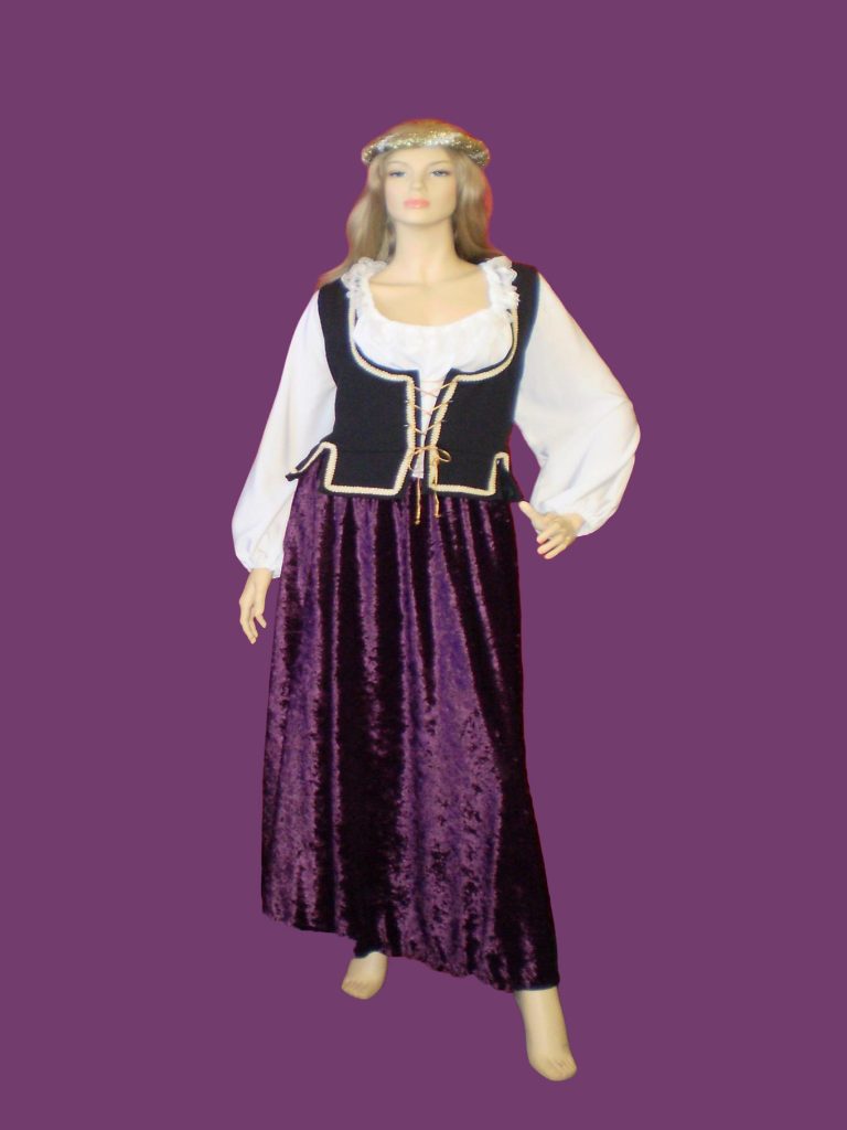 Plus size Medieval costumes for women