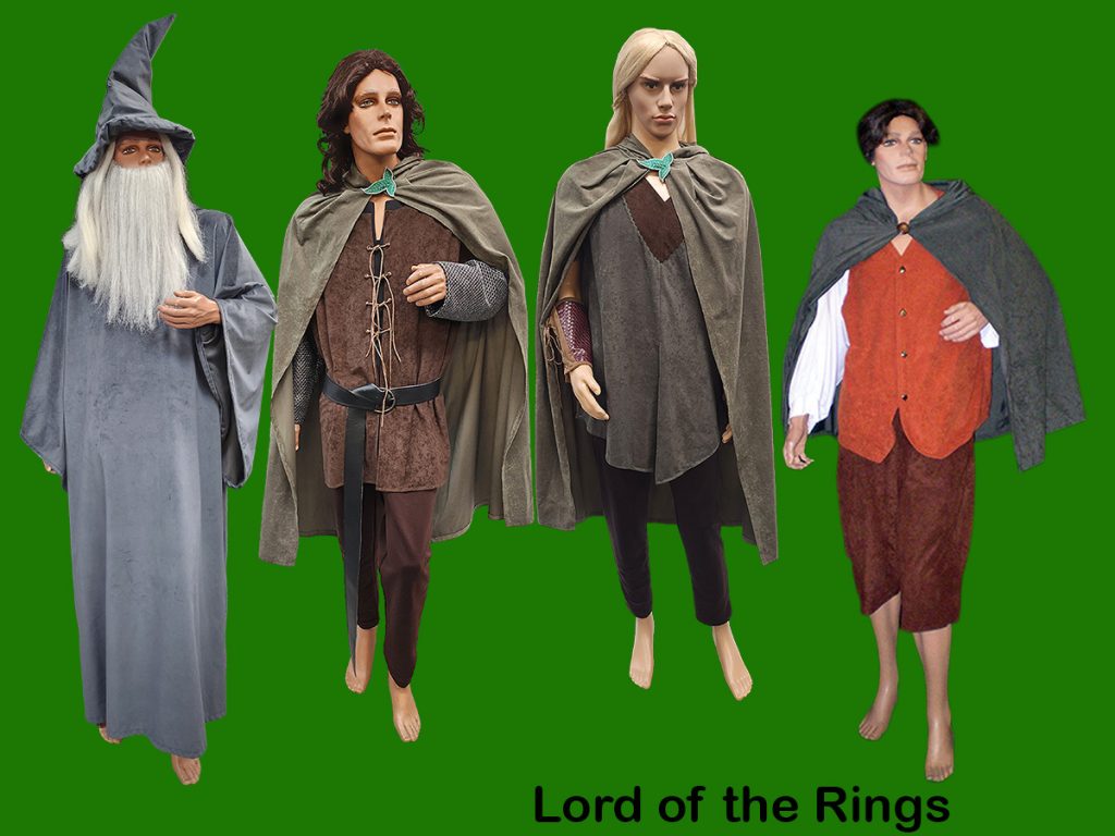 Lord of the Rings group costumes