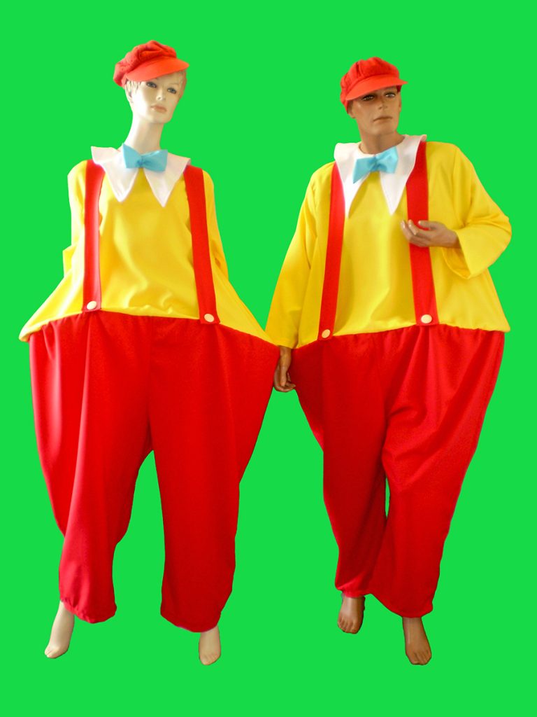 Tweedle Dee & Dum costumes
