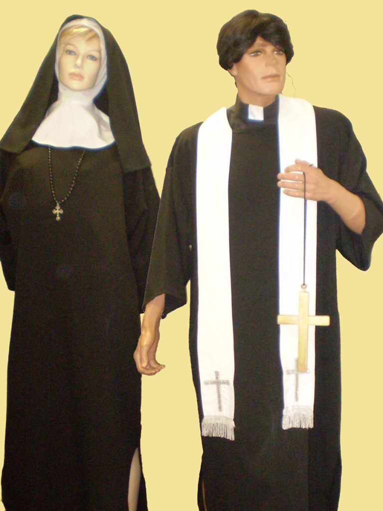 Priest and Nun - Religious costumes