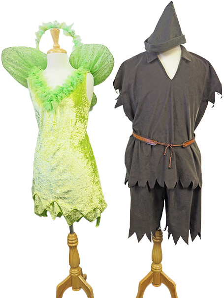 Peter Pan & Tinkerbell couples costumes from Acting the Part in Carlingford, Sydney