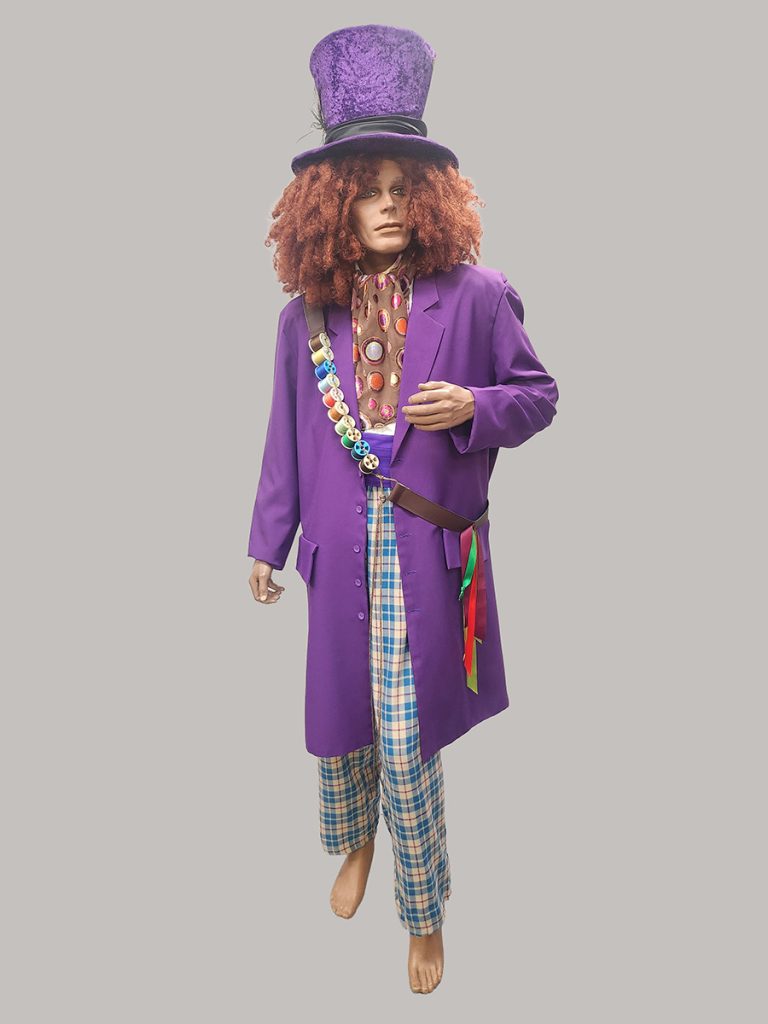 Mad Hatter costume, just one of many combinations available to hire in Carlingford.